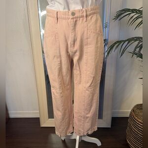 Harper Heritage Stylish Pink Wide-Leg Pants
